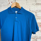 1960s Blue Mod British Polo Shirt
