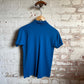 1960s Blue Mod British Polo Shirt