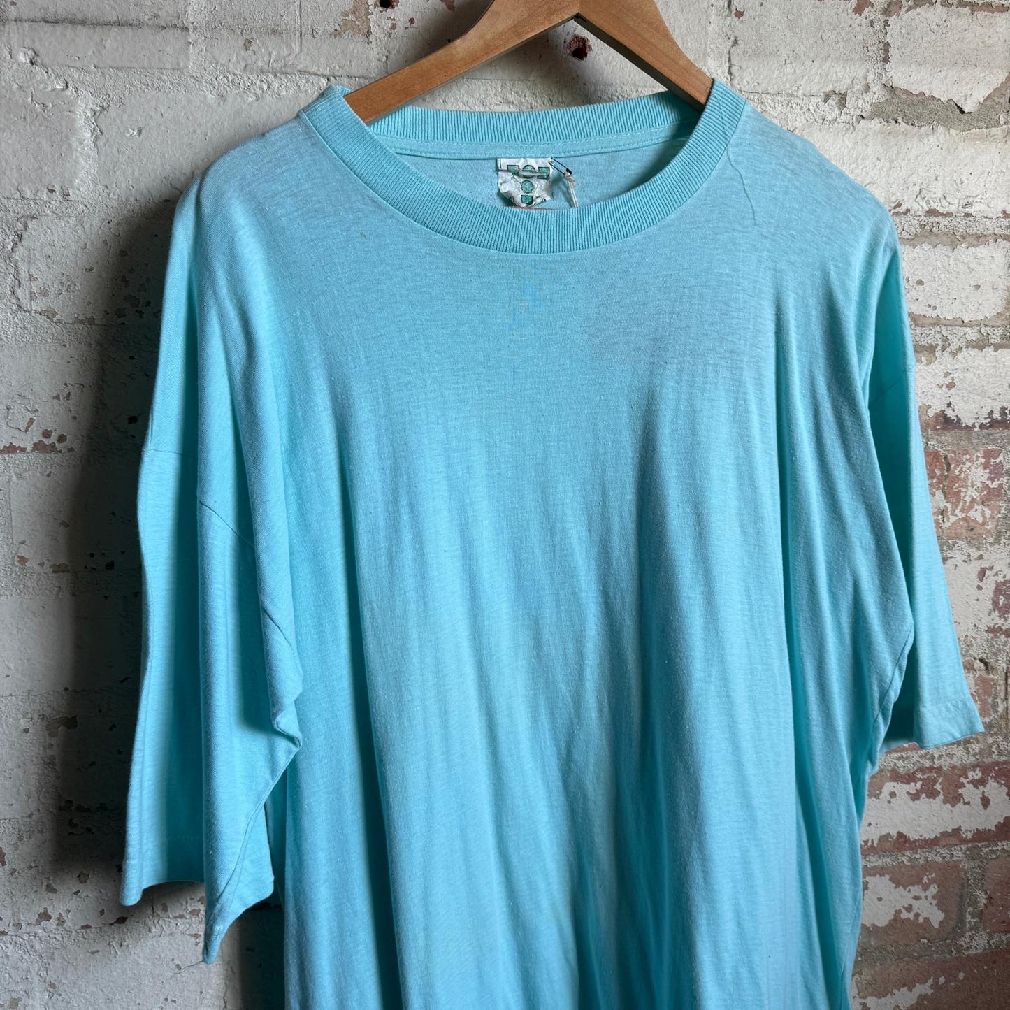 1980s Blue Cotton T-shirt