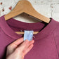 1990s Burgundy Faded Distressed Sweatshirt