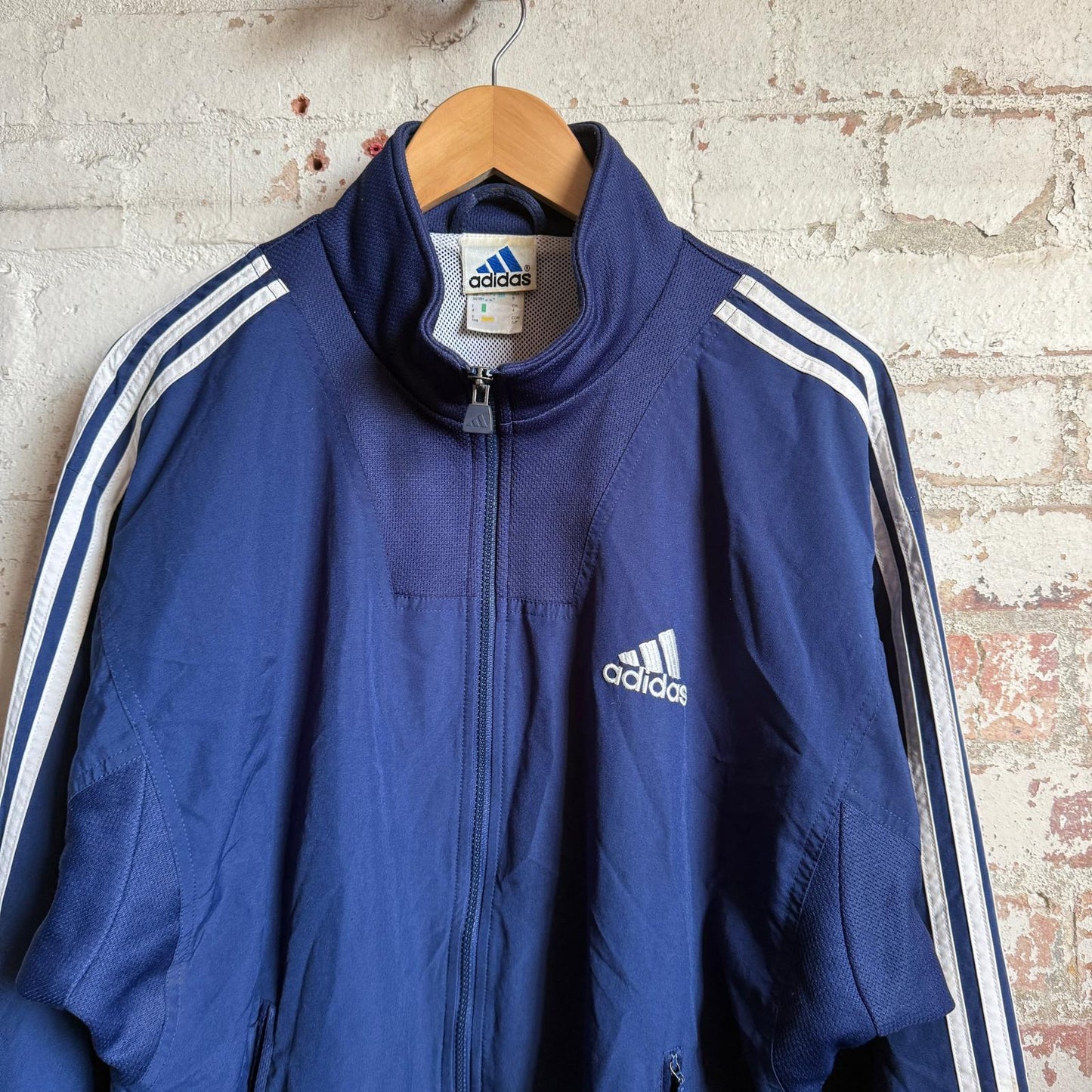 1990s Navy Adidas Track Top Jacket