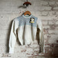 1940s Dead Stock Knitted British Patterned Jumper