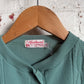 1960s Green Knitted Cardigan Jumper