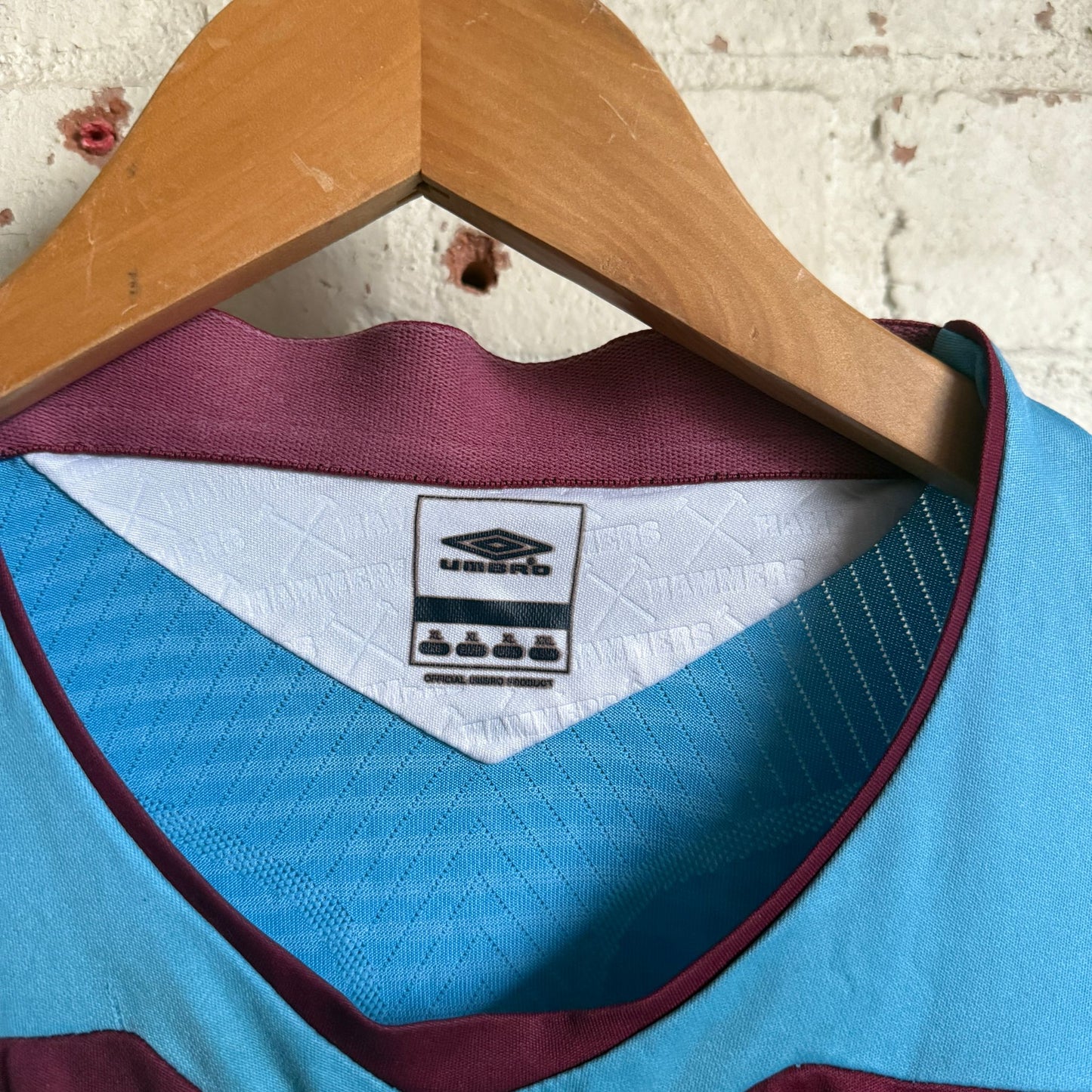 2007-2008 Umbro West Ham United Football Shirt