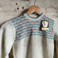 1940s Dead Stock Knitted British Patterned Jumper