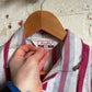 1950s Pink Striped Deadstock Pyjama Shirt