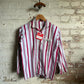 1950s Pink Striped Deadstock Pyjama Shirt