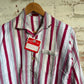 1950s Pink Striped Deadstock Pyjama Shirt