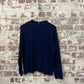 1970s Navy Knitted Long Sleeve Jumper