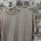 1960s Beige Knitted Rayon T-shirt