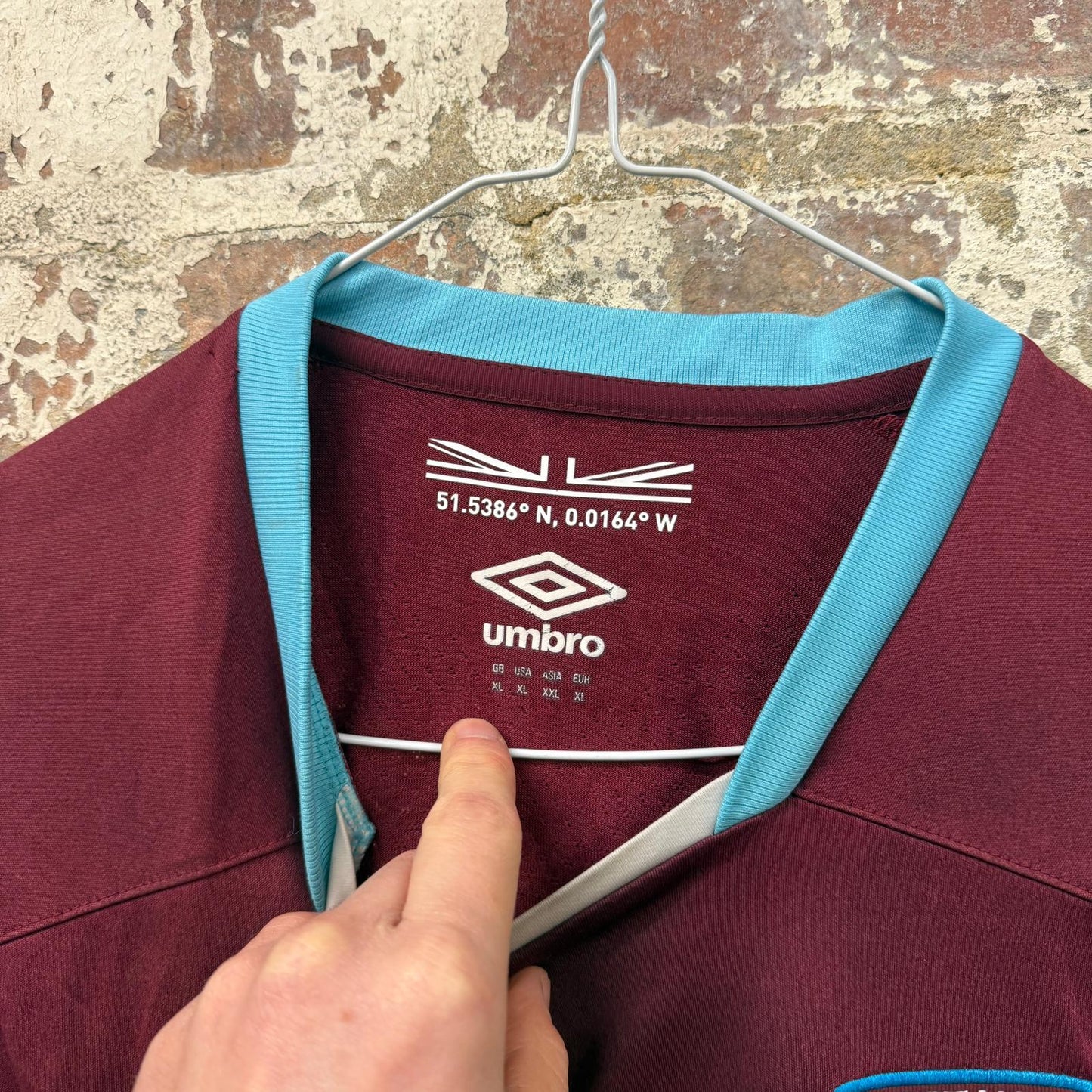 West Ham Umbro Home Football Kit T-Shirt