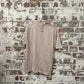 1960s Beige Knitted Rayon T-shirt