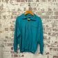 1990s Turquoise St Michaels 1/4 Zip Sweatshirt