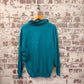 1990s Turquoise St Michaels 1/4 Zip Sweatshirt