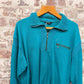 1990s Turquoise St Michaels 1/4 Zip Sweatshirt