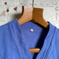 1950s Purple Wool V-Neck Knitted Top Blouse