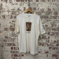 1990s Cream Graphic Cat T-Shirt