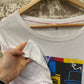 1990s Light Pink Art Graphic T-shirt