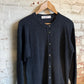 1980s Dark Grey St Michaels Knitted Cardigan Jumper