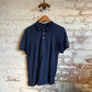 1980s Navy Faded Polo Shirt