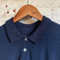 1980s Navy Faded Polo Shirt
