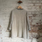 1960s Cream Hand Made Wool Knitted Long Jacket