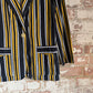 1970s Black and Yellow Stripe Boating Style Blazer Jacket