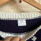 1980s Winter Wool Knitted Patterned Jumper