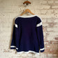 1980s Winter Wool Knitted Patterned Jumper