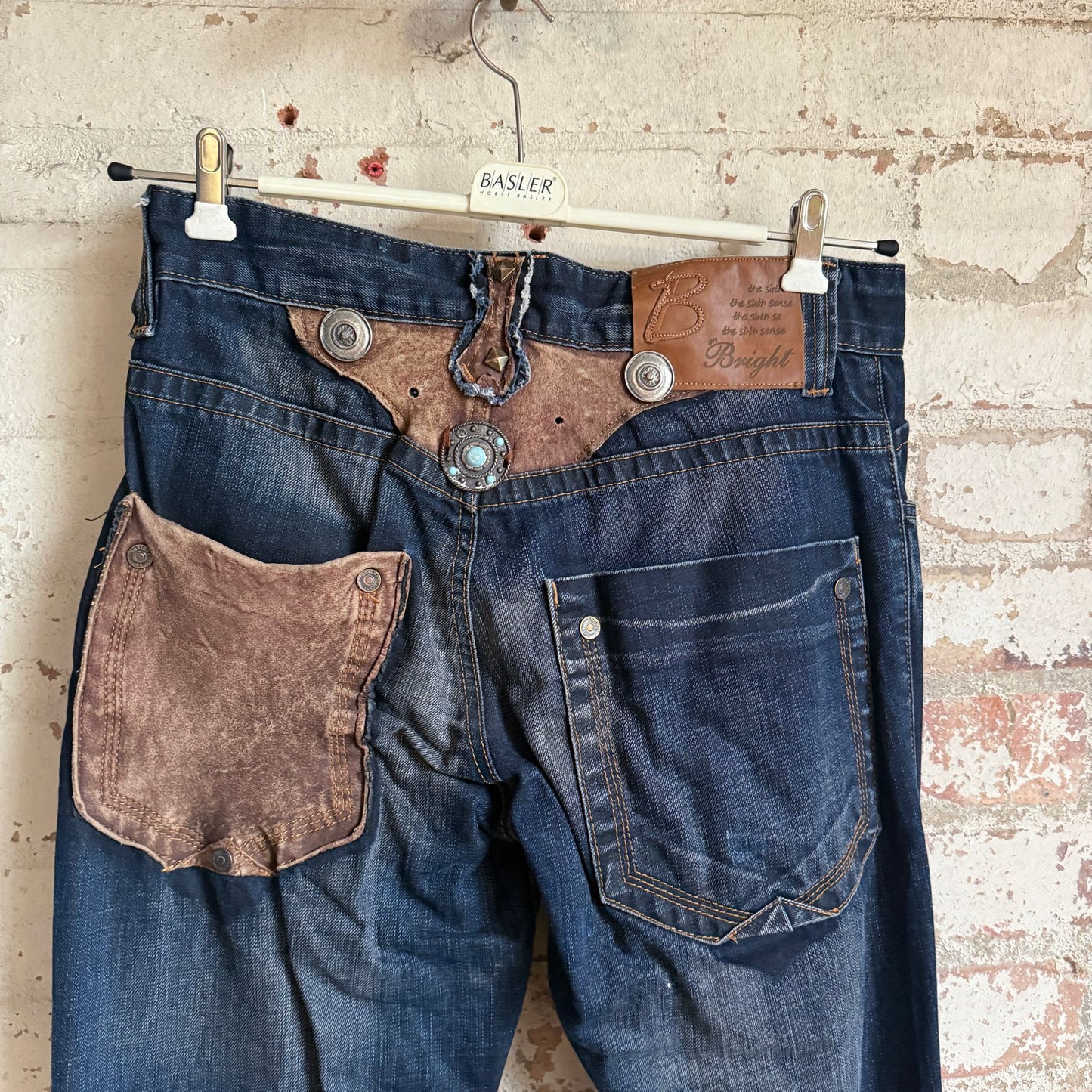 2000s Y2K Denim Western Style Jeans