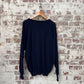1990s Navy Sweater Shop Knitted Jumper