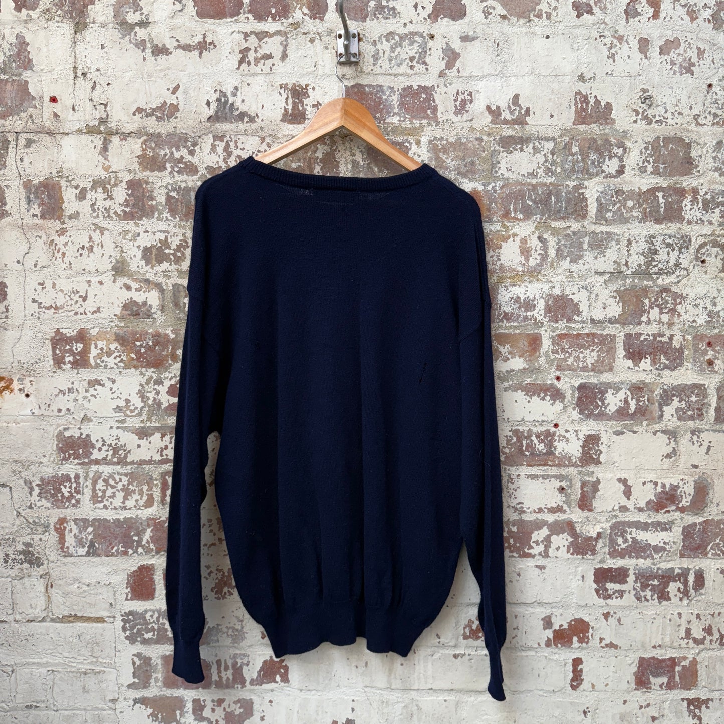 1990s Navy Sweater Shop Knitted Jumper