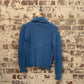 1970s Baby Blue Roll Neck Knitted Jumper