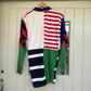1990s Multicoloured Cotton Traders Rugby Jumper