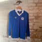 1980s Blue Oneils Long Sleeve Football Template Shirt