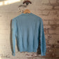 1960s Baby Blue Knitted British Jumper