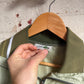 1980s Light Green Chemise Lacoste Harrington Jacket Coat