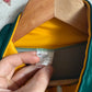 1980s Green and Yellow Zip Track Top