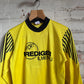 1990s Yellow Football Template Long Sleeve Top