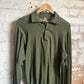 1980s Khaki Green Swedish Military Shirt