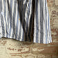1970s Striped British Pyjama Button Shirt