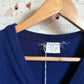 1980s Navy Knitted Tank Top Sweater Vest Jumper