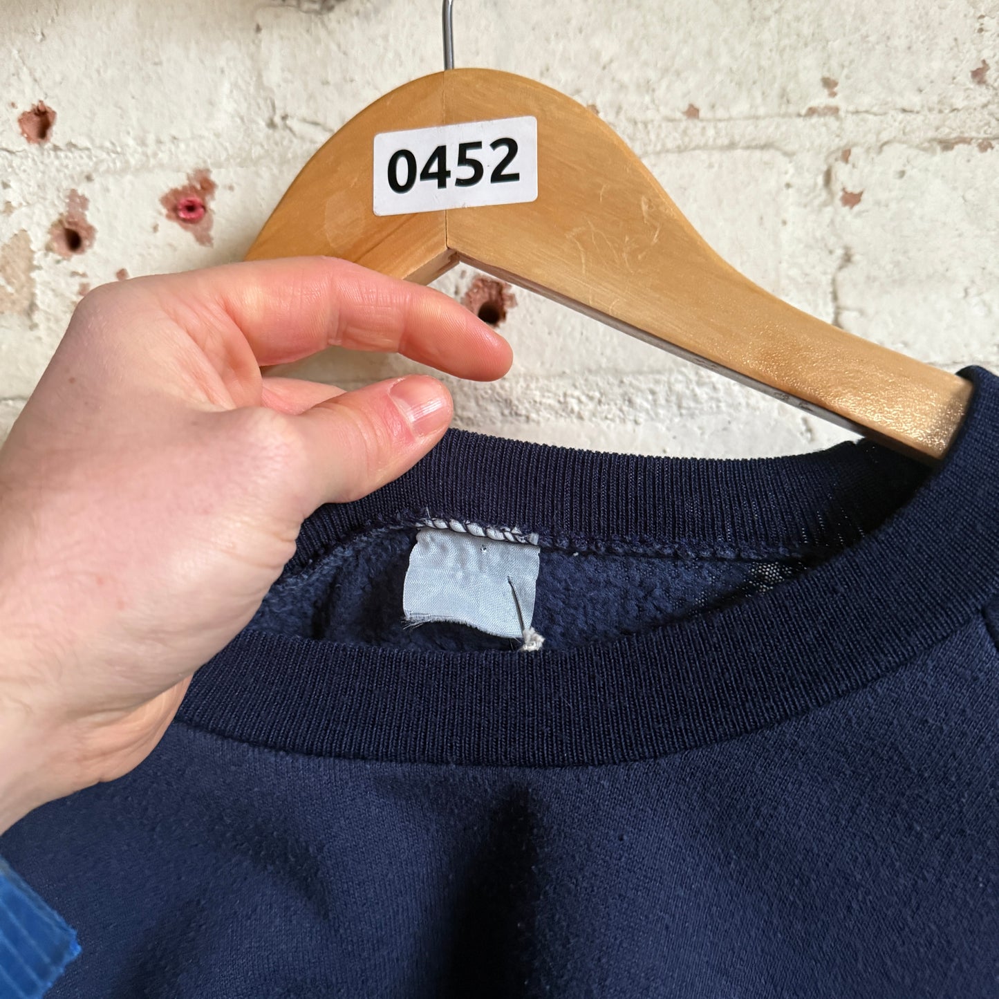 1980s Navy WWF Graphic Sweatshirt