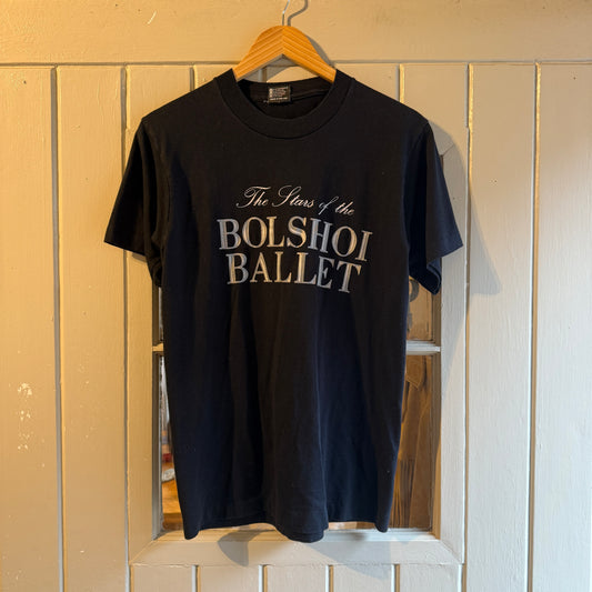 1990s Black Graphic Ballet T-Shirt