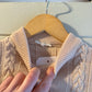 1970s Beige Cable Knitted Jumper