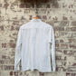 1980s White Polka Dot Button Up Shirt