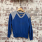 1960s Blue British Sweatshirt