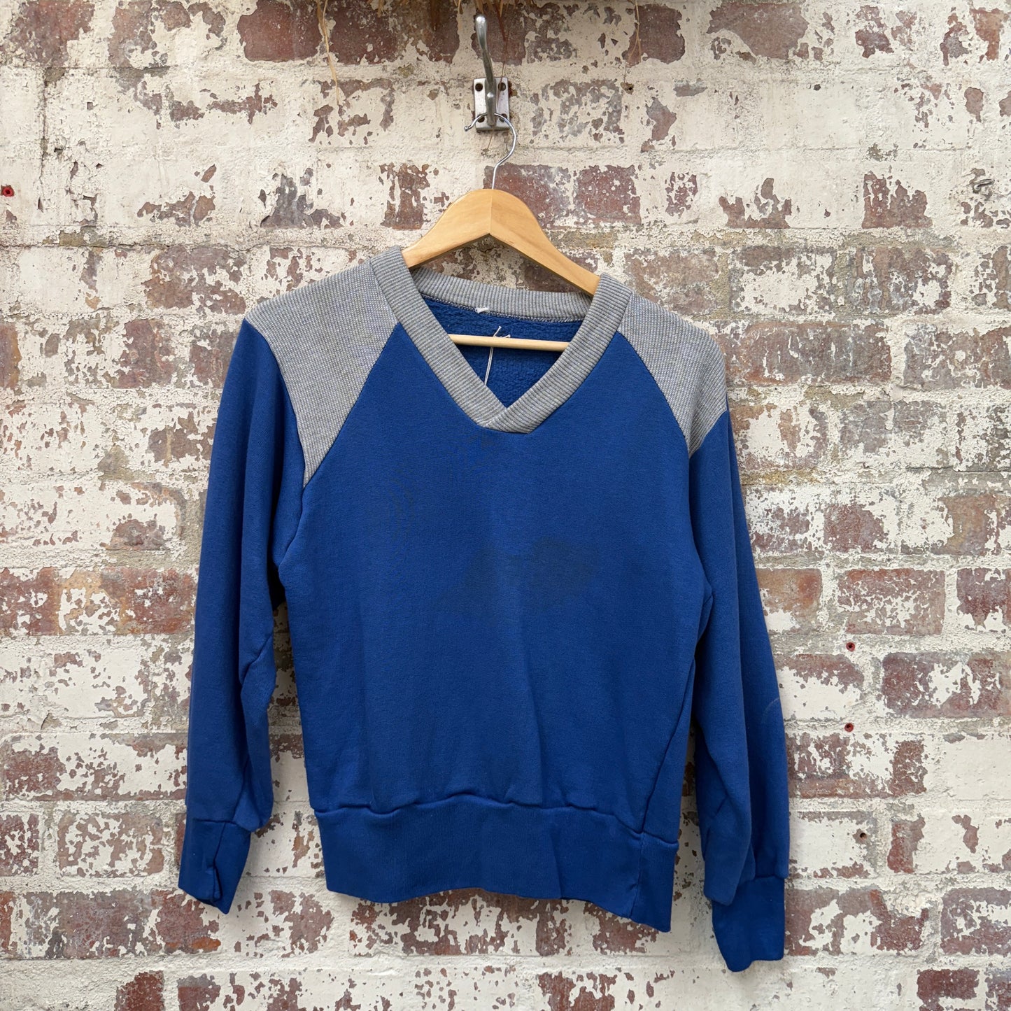 1960s Blue British Sweatshirt