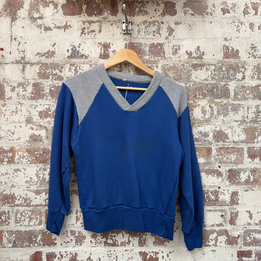 1960s Blue British Sweatshirt