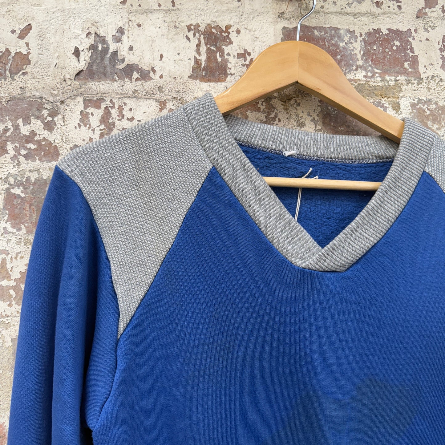 1960s Blue British Sweatshirt